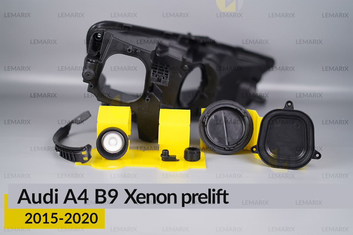 Сервісний комплект корпуса фар Audi A4 B9 Xenon (2015-2020) дорест лівий