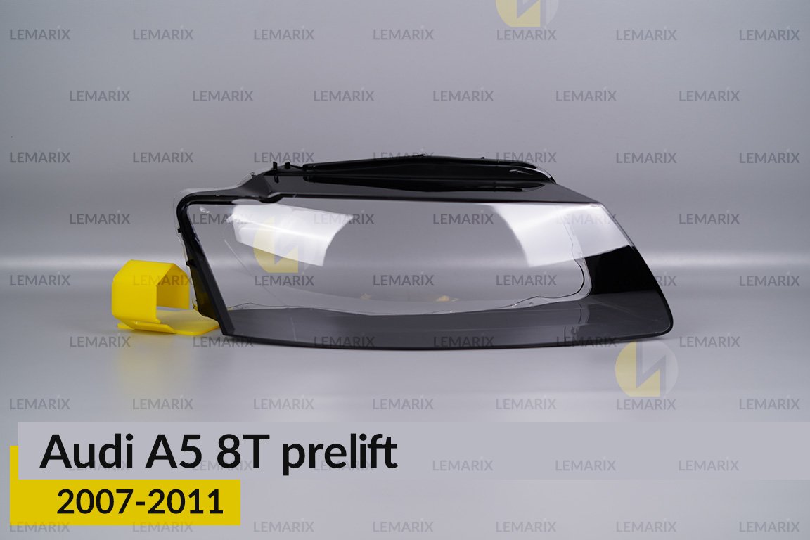 Скло фари Audi A5 8T (2007-2011) дорест праве
