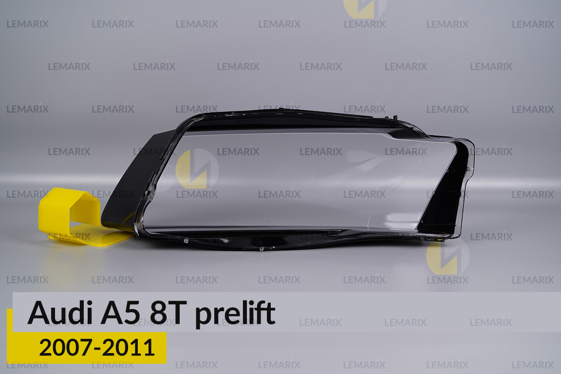 Скло фари Audi A5 8T (2007-2011) дорест праве