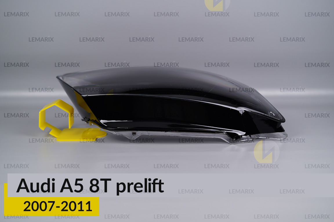Скло фари Audi A5 8T (2007-2011) дорест праве