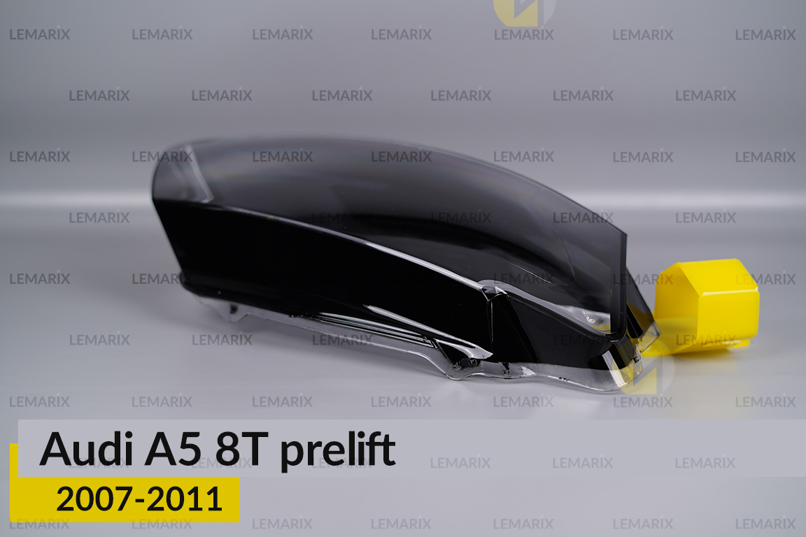 Скло фари Audi A5 8T (2007-2011) дорест праве