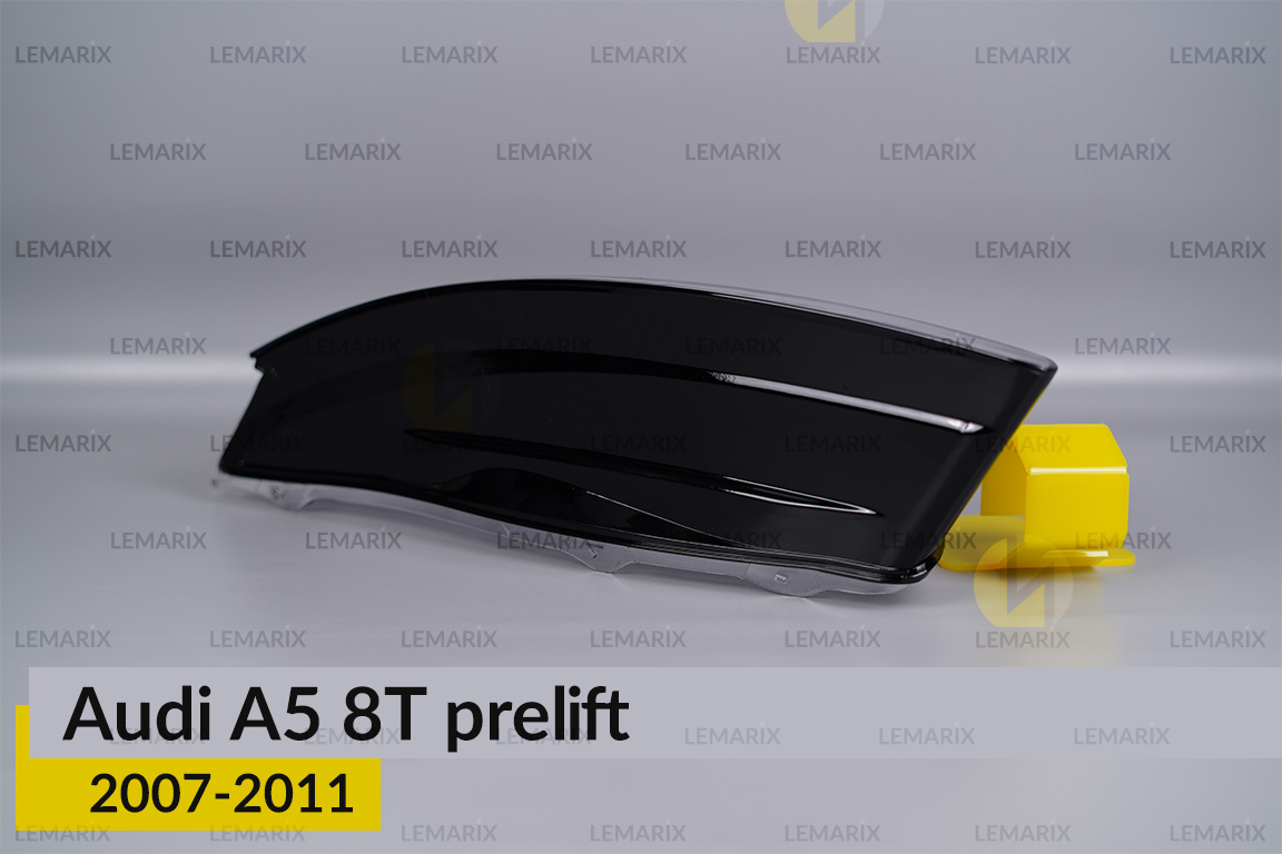 Скло фари Audi A5 8T (2007-2011) дорест праве