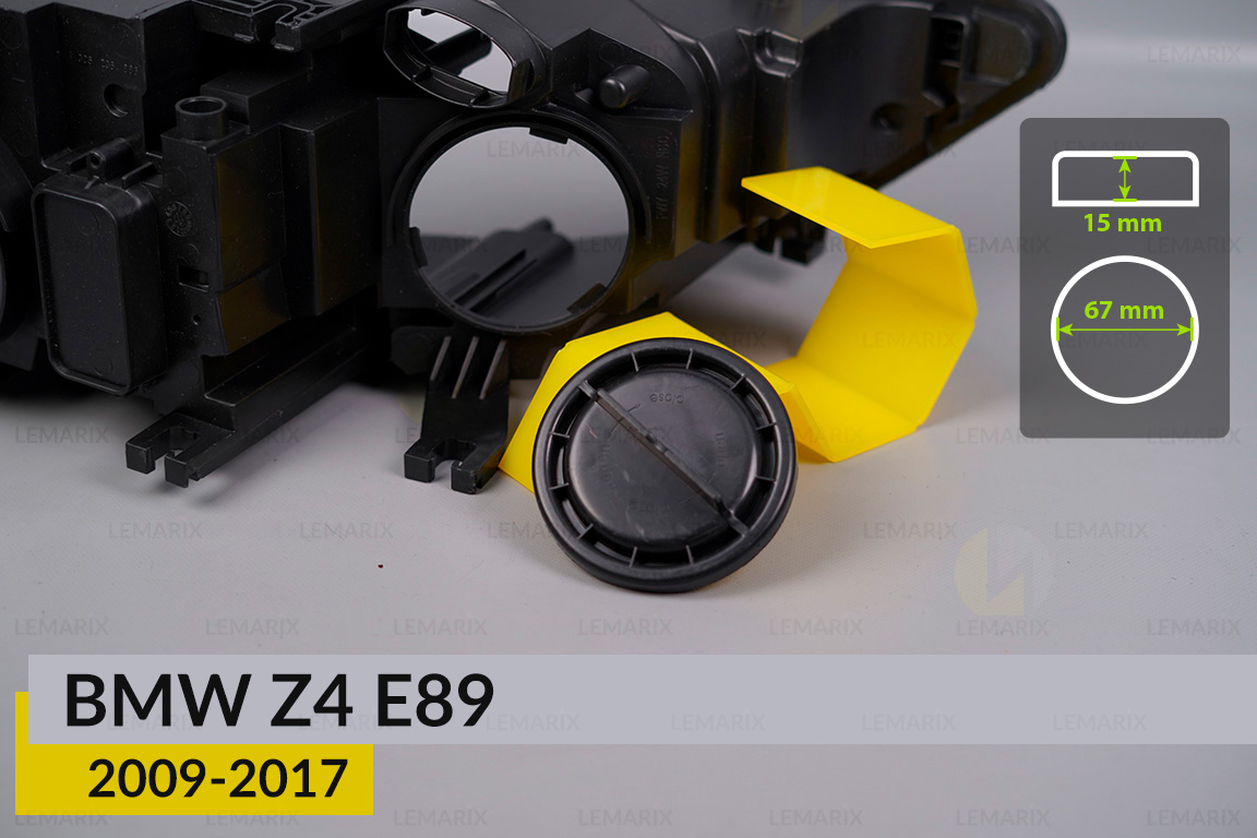 Кришка ковпак заглушка фари BMW Z4 E89 (2009-2017) мала ліва/права