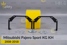 Переходная рамка для Mitsubishi Pajero Sport KG KH (2008-2017)