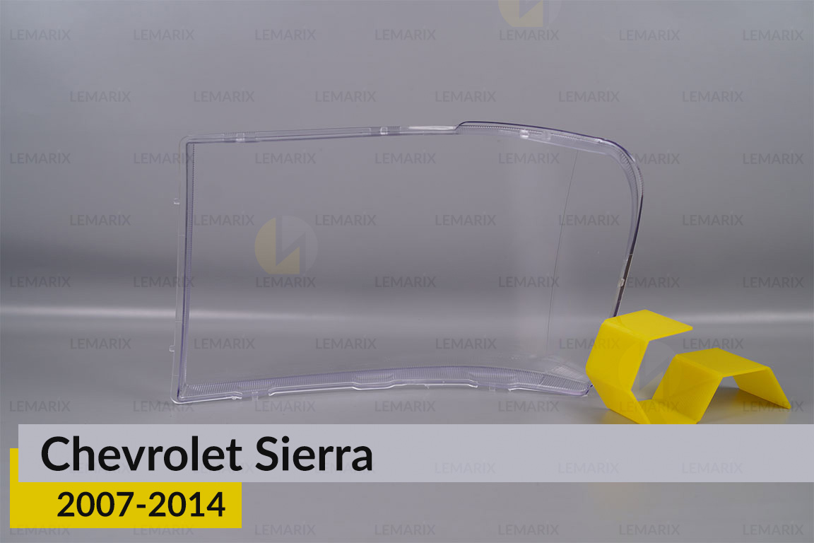 Скло фари GMC Sierra (2007-2014) праве