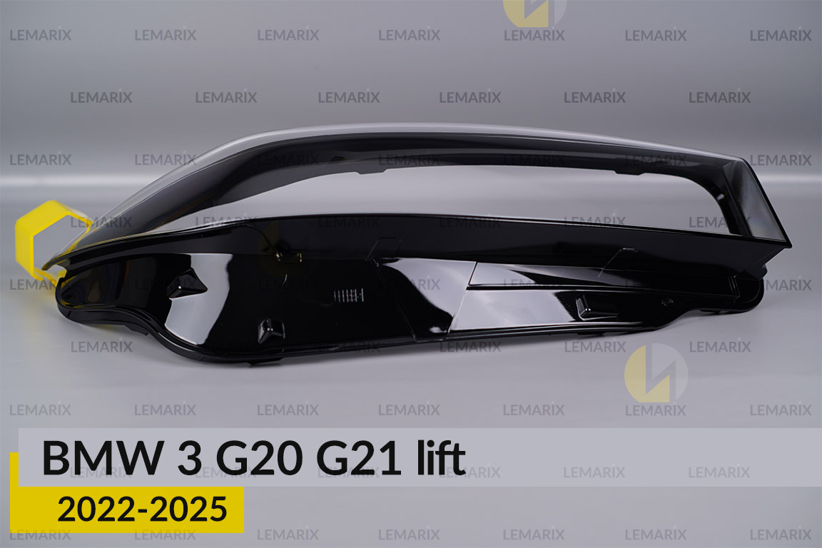 Скло фари BMW 3 G20 G21 (2022-2025) рест праве