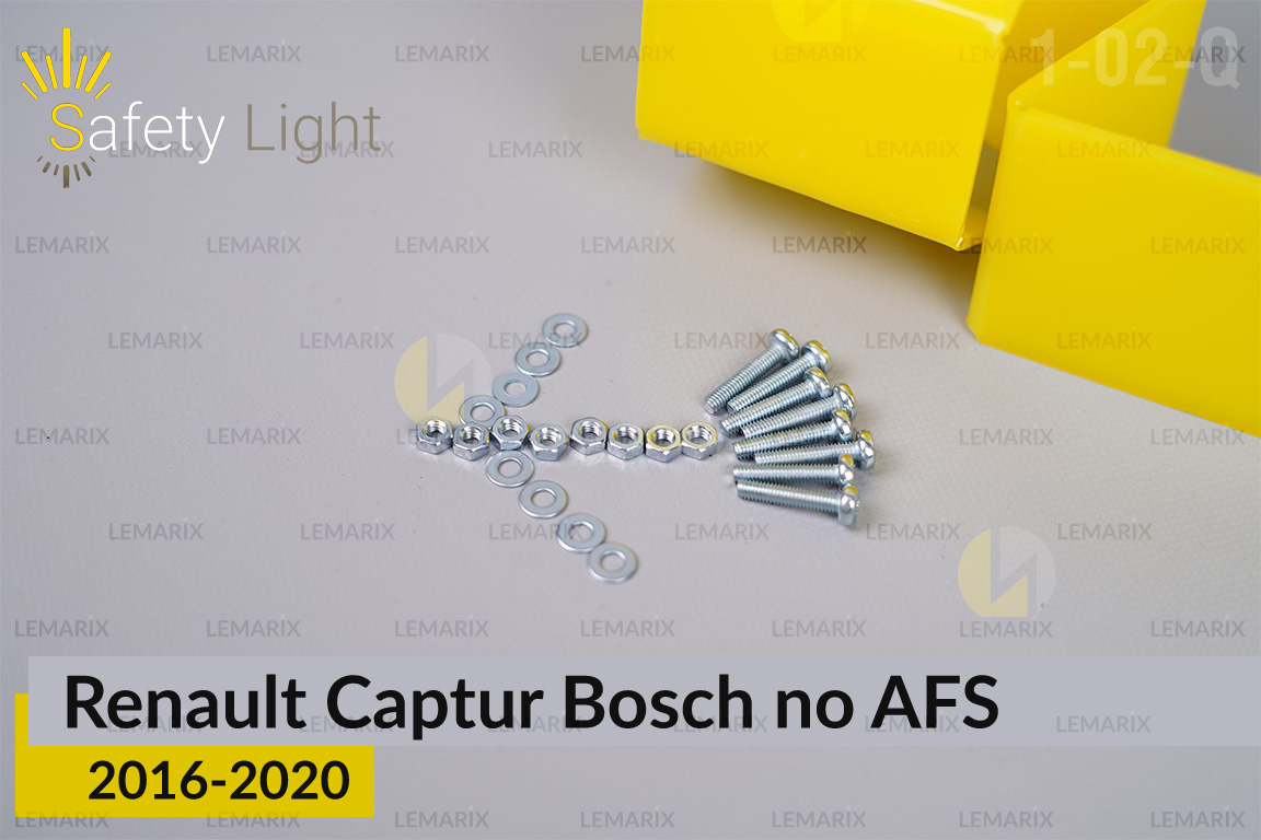 Перехідна рамка для Renault Captur Bosch no AFS (2016-2020) рест