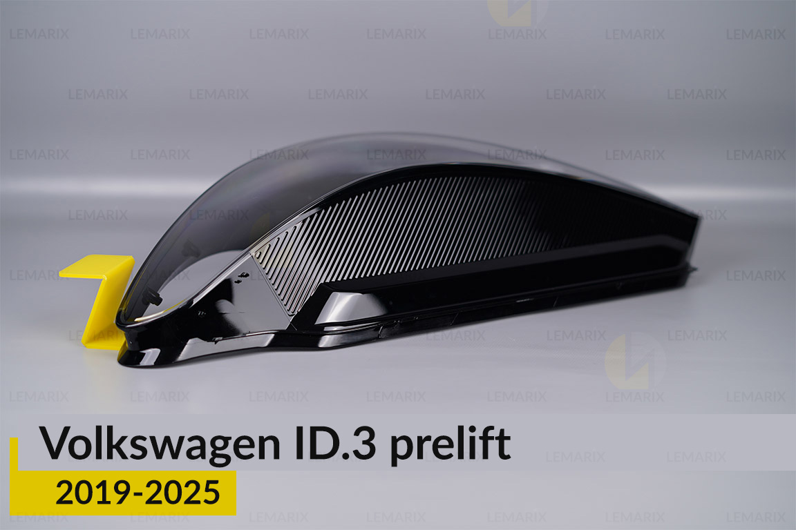 Скло фари VW Volkswagen ID.3 (2019-2026) дорест ліве