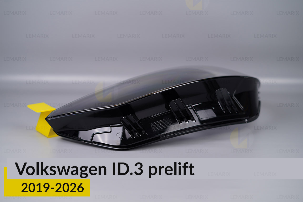 Скло фари VW Volkswagen ID.3 (2019-2026) дорест ліве