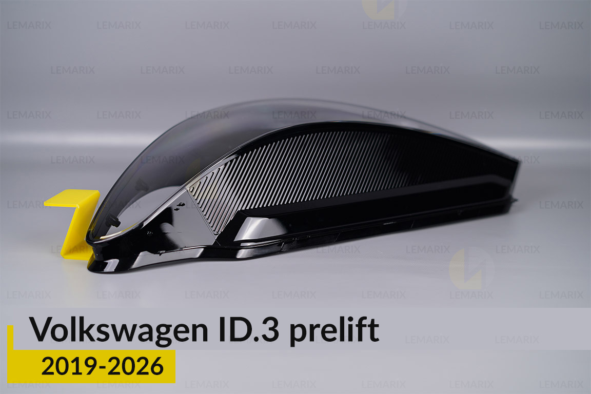 Скло фари VW Volkswagen ID.3 (2019-2026) дорест ліве