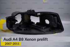 Корпус фари Audi A4 B8 Xenon (2007-2011) дорест правий