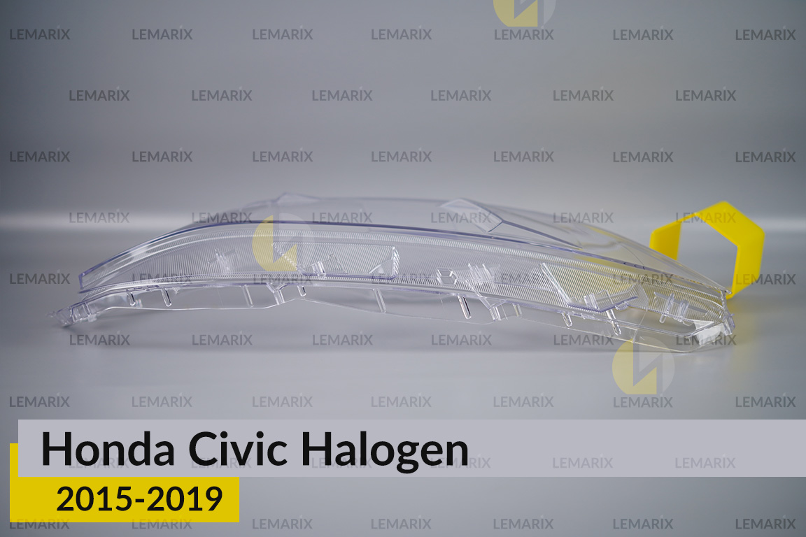 Скло фари Honda Civic Halogen (2015-2019) праве
