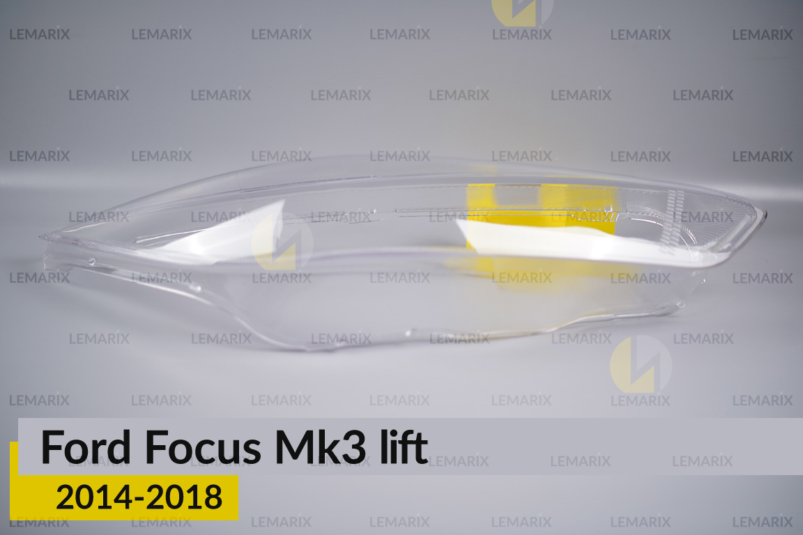 Скло фари Ford Focus Mk3 (2014-2018) рест праве