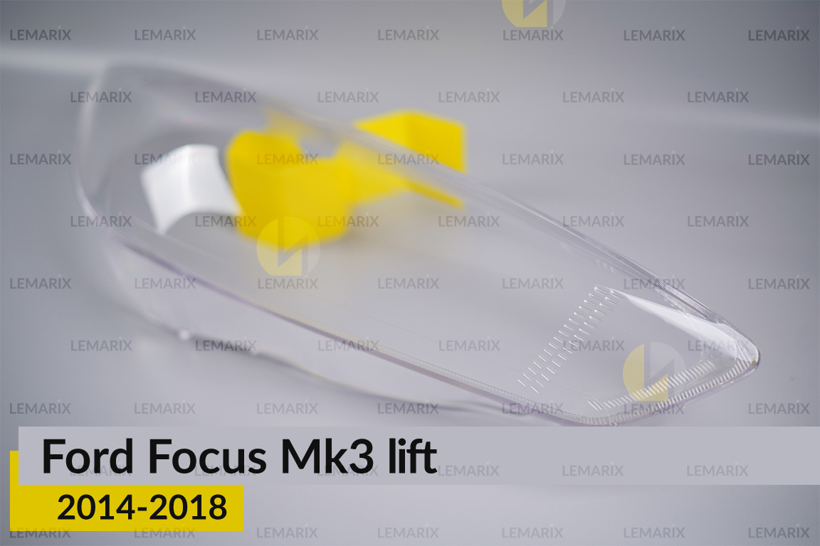 Скло фари Ford Focus Mk3 (2014-2018) рест праве