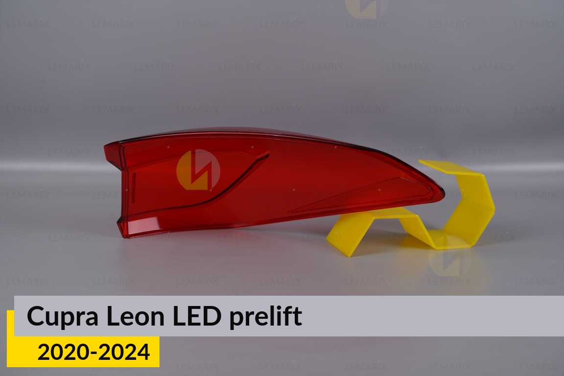 Скло заднього ліхтаря зовнішнє в крилі Cupra Leon LED (2020-2024) дорест ліве