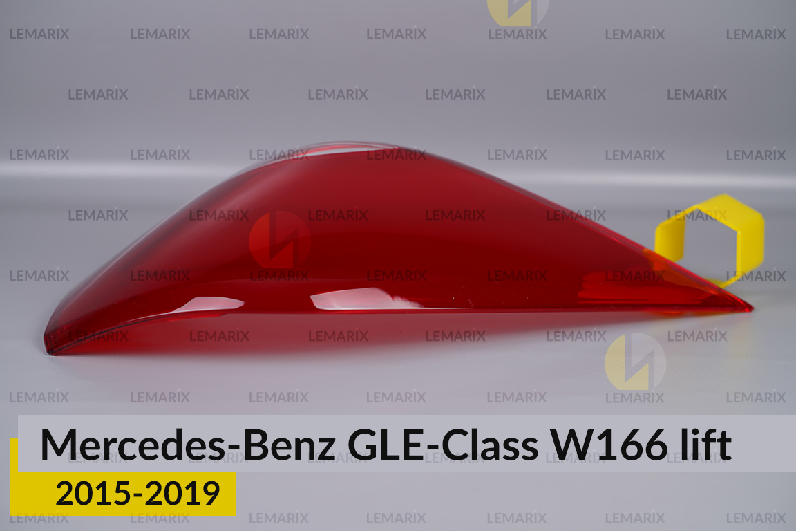 Скло заднього ліхтаря зовнішнє в крилі Mercedes-Benz GLE-Class W166 (2015-2019) рест ліве