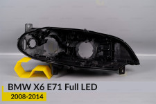 Корпус фари BMW X6 E71 Full LED (2008-2014) правий