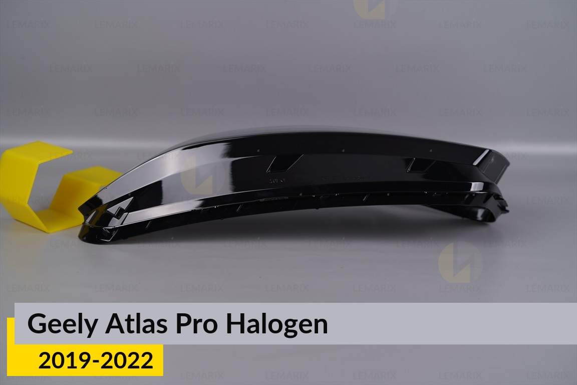 Скло фари Geely Atlas Pro Halogen (2019-2022) ліве