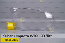 Стекло фары Subaru Impreza WRX GD (2003-2005) 1 рест правое