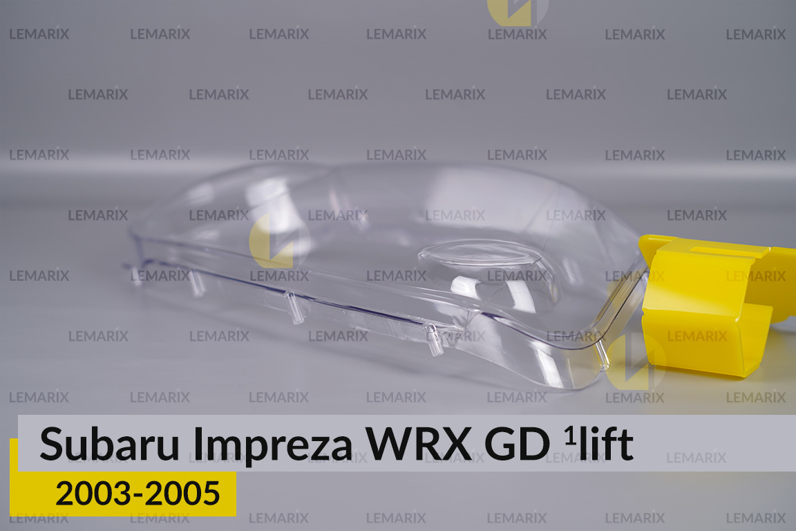 Скло фари Subaru Impreza WRX GD (2003-2005) 1 рест праве