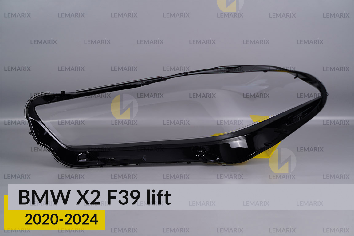 Скло фари BMW X2 F39 (2020-2024) рест праве