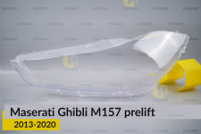 Скло фари Maserati Ghibli M157 (2013-2020) дорест ліве