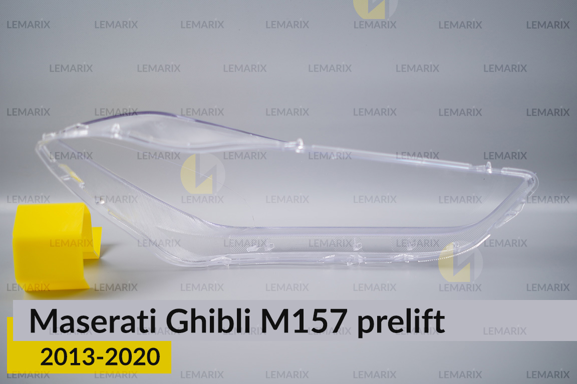 Скло фари Maserati Ghibli M157 (2013-2020) дорест ліве