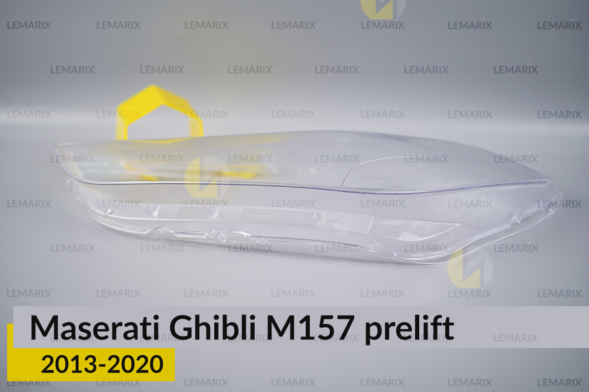 Скло фари Maserati Ghibli M157 (2013-2020) дорест ліве