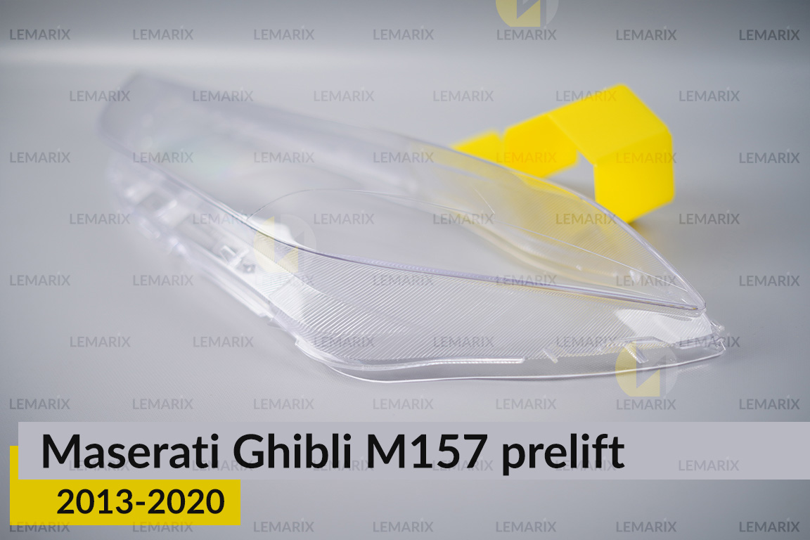 Скло фари Maserati Ghibli M157 (2013-2020) дорест ліве