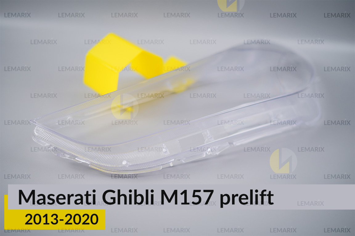 Скло фари Maserati Ghibli M157 (2013-2020) дорест ліве