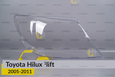 Стекло фары Toyota Hilux (2005-2011) 1 рест правое