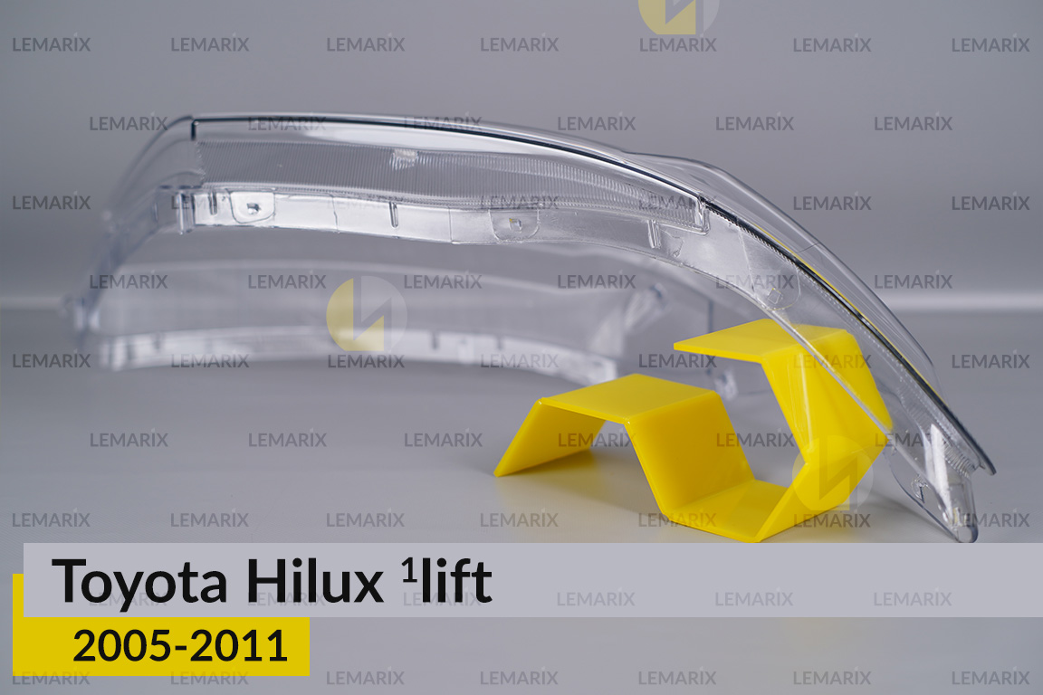 Скло фари Toyota Hilux (2005-2011) 1 рест праве
