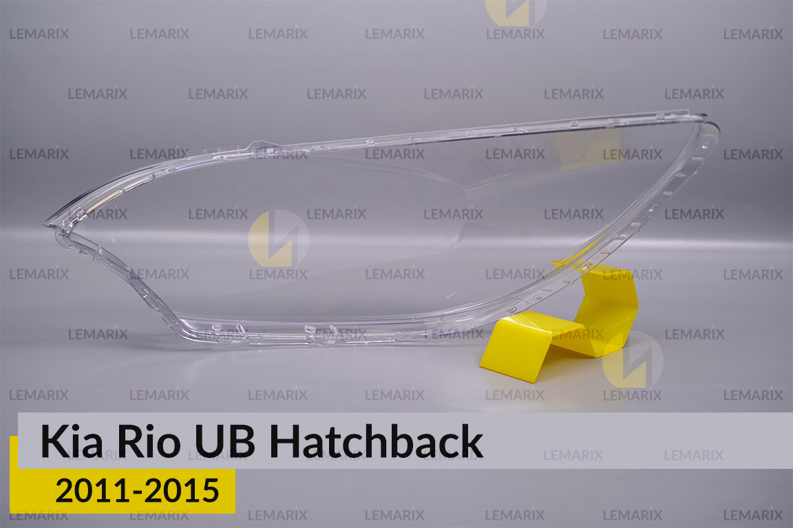 Скло фари KIA Rio UB Hatchback (2011-2015) праве