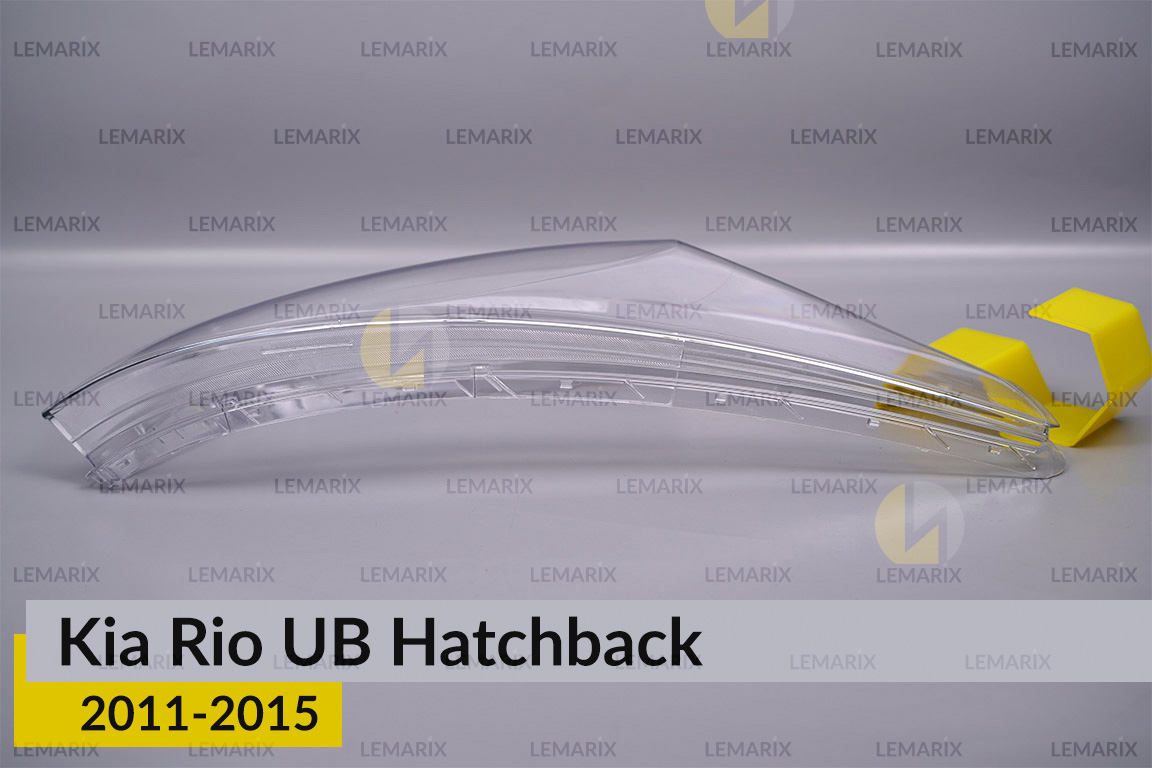Скло фари KIA Rio UB Hatchback (2011-2015) праве