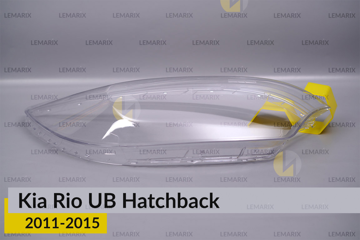 Скло фари KIA Rio UB Hatchback (2011-2015) праве