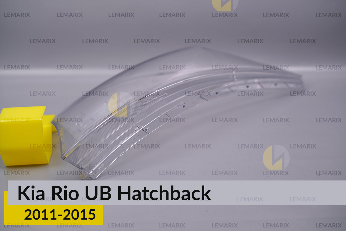 Скло фари KIA Rio UB Hatchback (2011-2015) праве