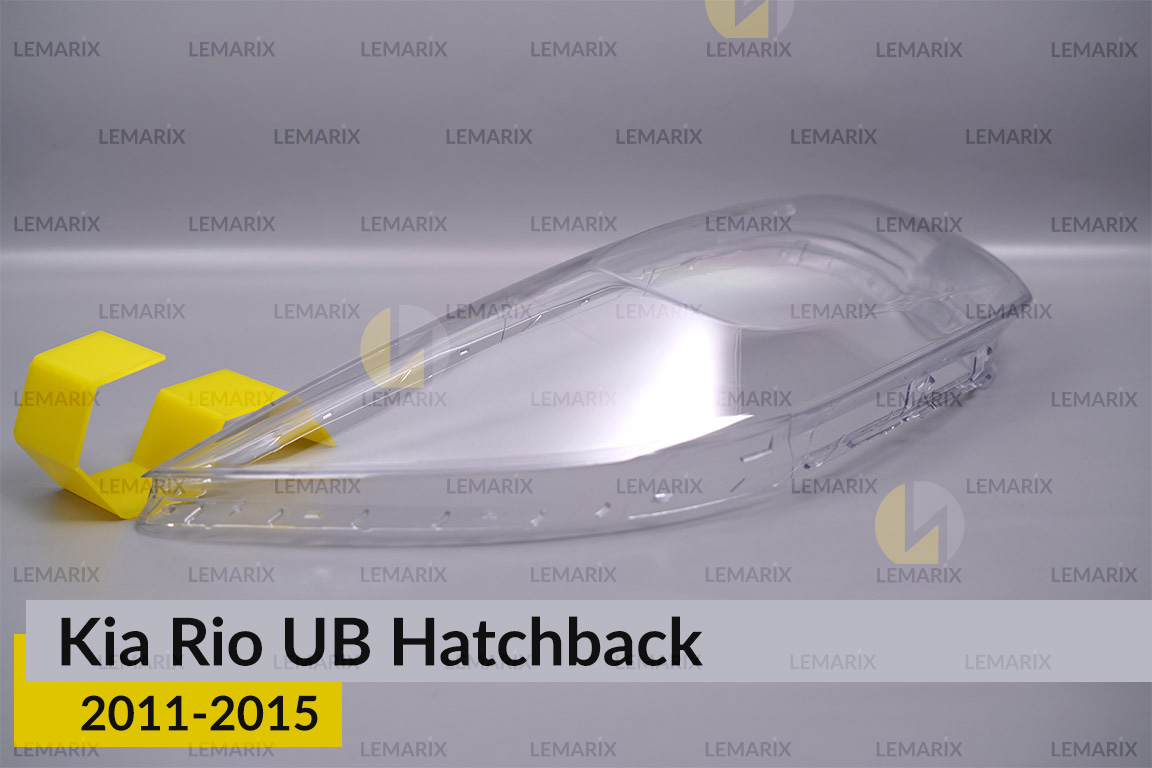 Скло фари KIA Rio UB Hatchback (2011-2015) праве