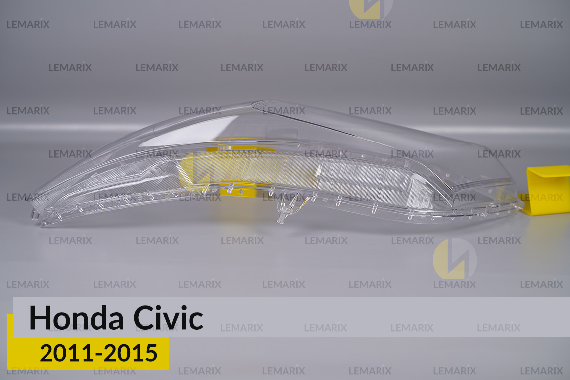 Скло фари Honda Civic (2011-2015) ліве