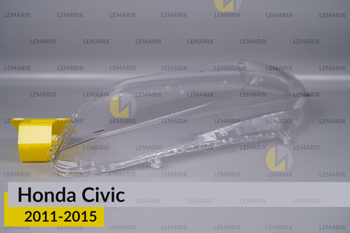 Скло фари Honda Civic (2011-2015) ліве