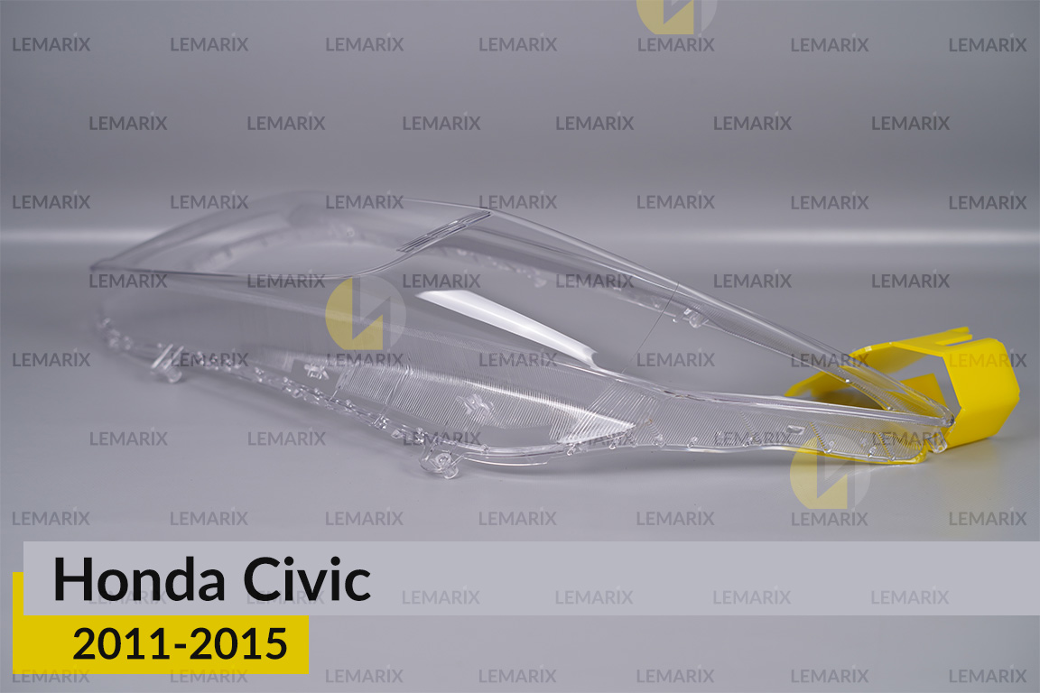 Скло фари Honda Civic (2011-2015) ліве