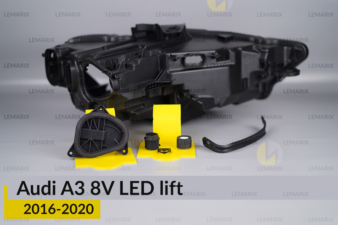 Сервісний комплект корпуса фар Audi A3 8V LED (2016-2020) рест лівий