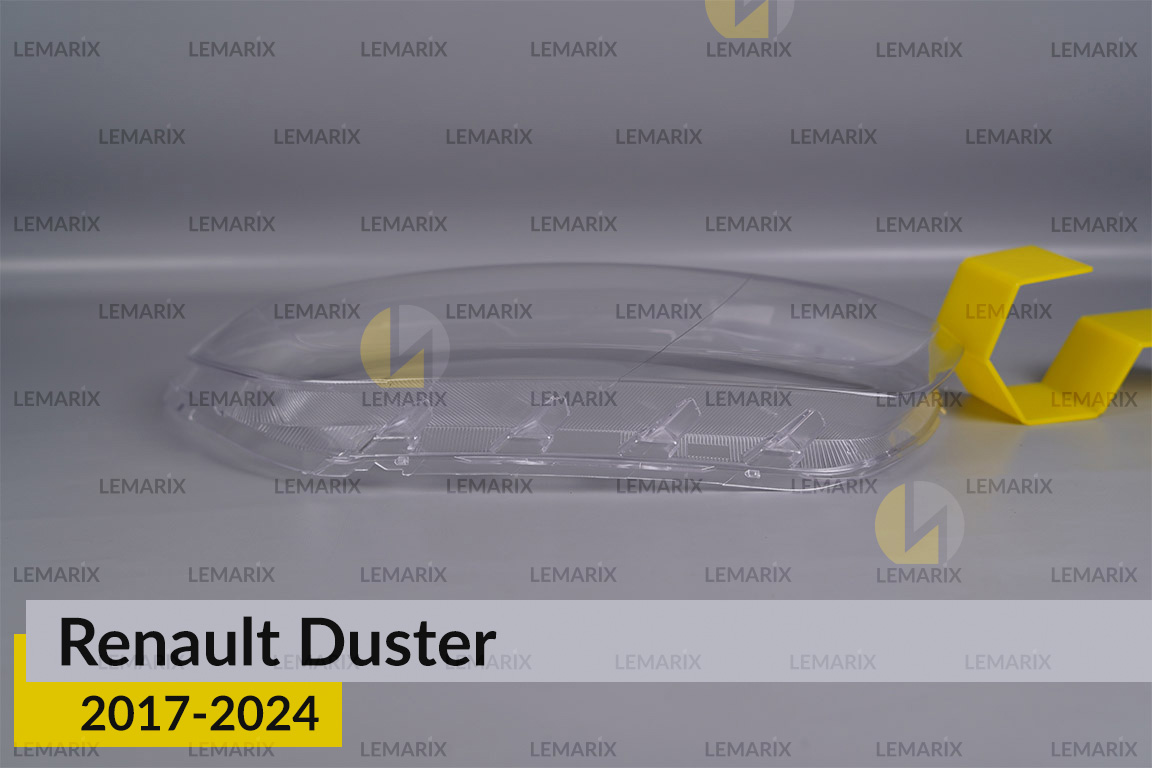 Скло фари Renault Duster LED (2017-2024) праве