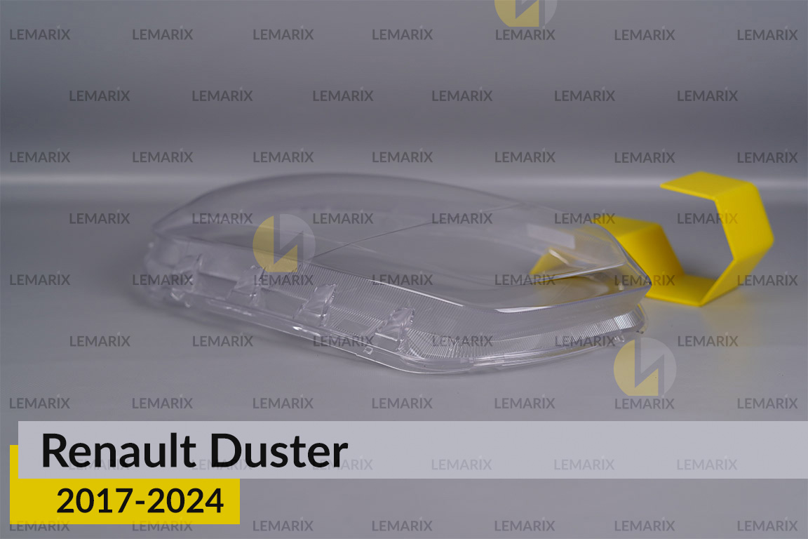 Скло фари Renault Duster LED (2017-2024) праве