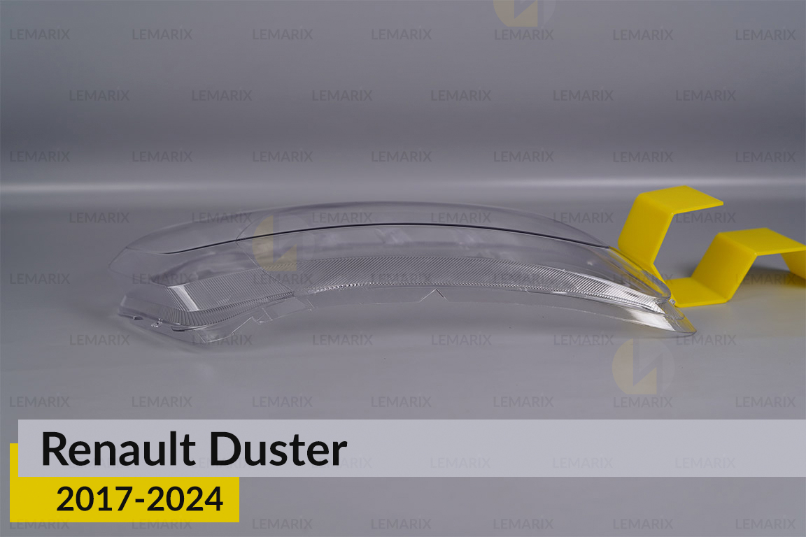 Скло фари Renault Duster LED (2017-2024) праве