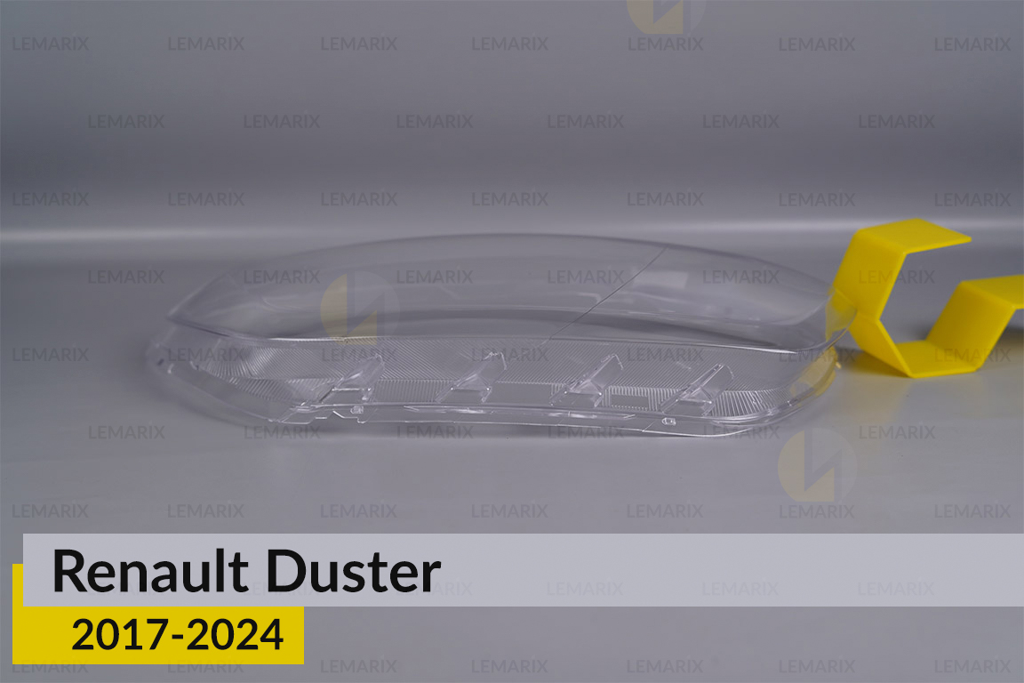 Скло фари Renault Duster LED (2017-2024) праве