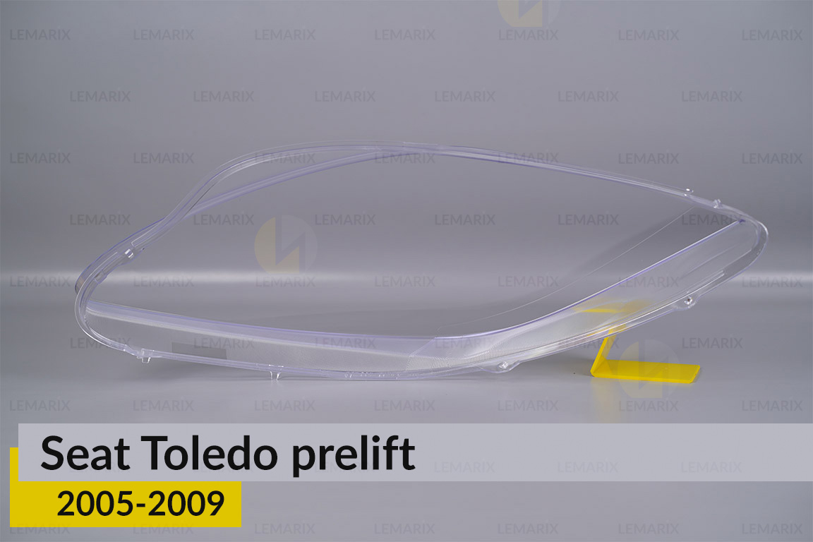 Скло фари Seat Toledo (2005-2009) дорест праве