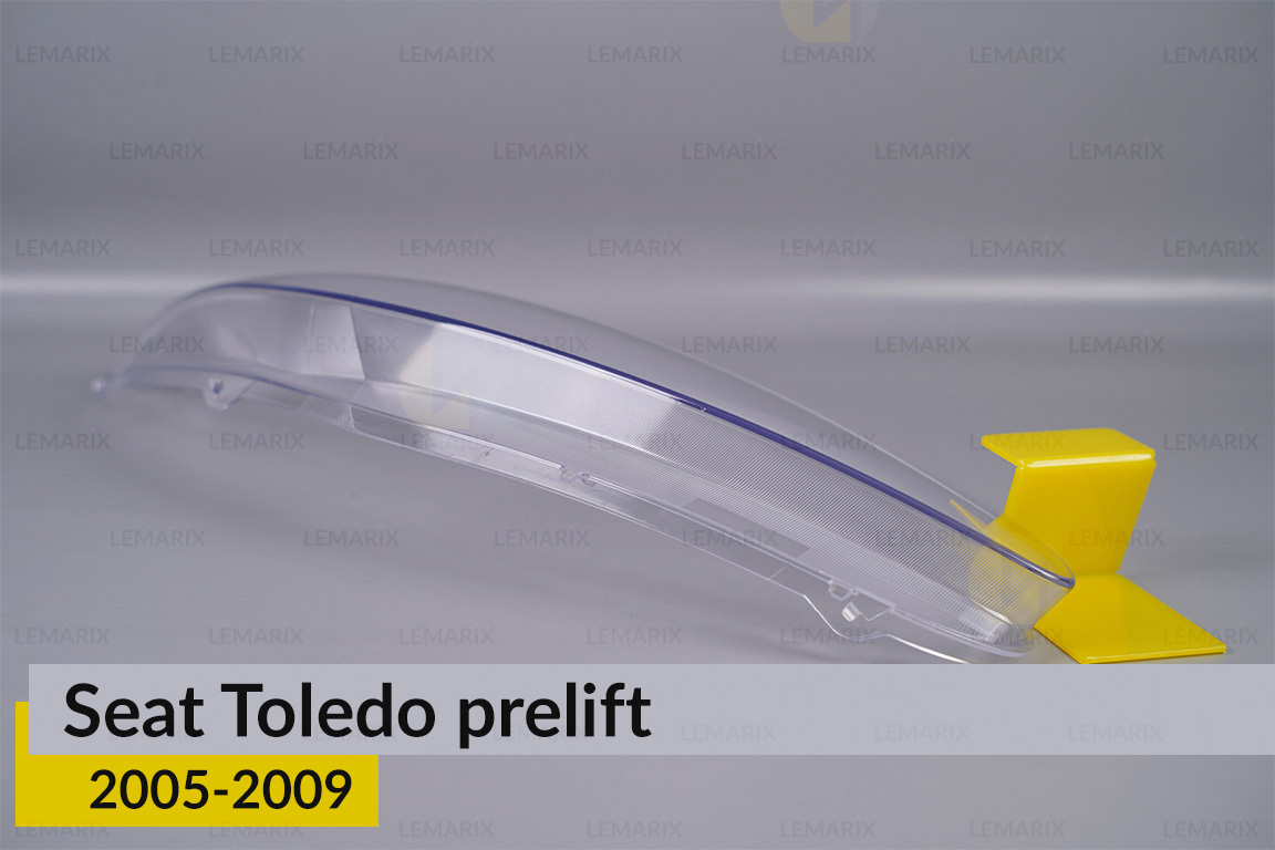 Скло фари Seat Toledo (2005-2009) дорест праве