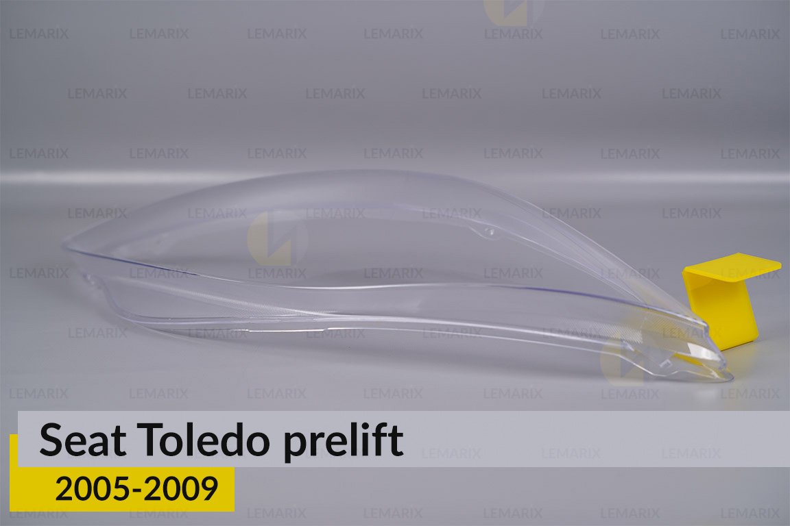 Скло фари Seat Toledo (2005-2009) дорест праве