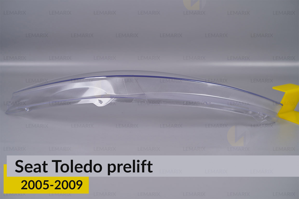 Скло фари Seat Toledo (2005-2009) дорест праве