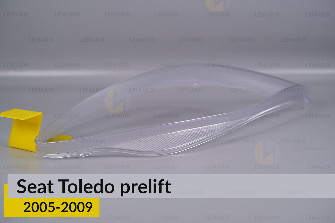 Скло фари Seat Toledo (2005-2009) дорест праве